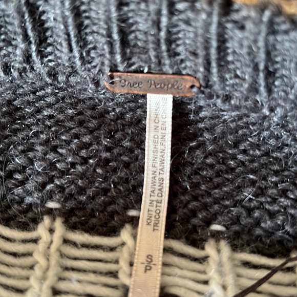 Free People Mohair Blend Long Sweater Coat - Picture 6 of 8